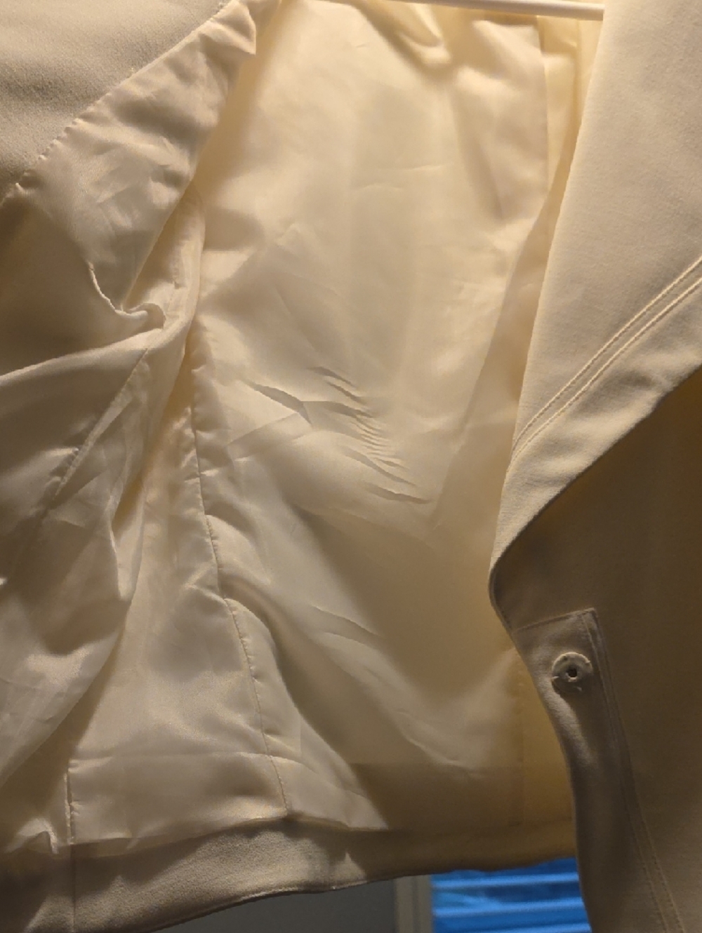 Chaus Cream Shawl-Collar Blazer - Picture 12 of 16
